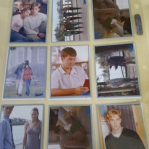DAWSON'S creek 18 sticker cards 1 card sleeve